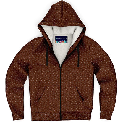 Jasper Sacred Connections Premium Sherpa Lined Zip Hoodie