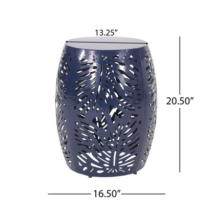 Modern Design Metal End Table, Large