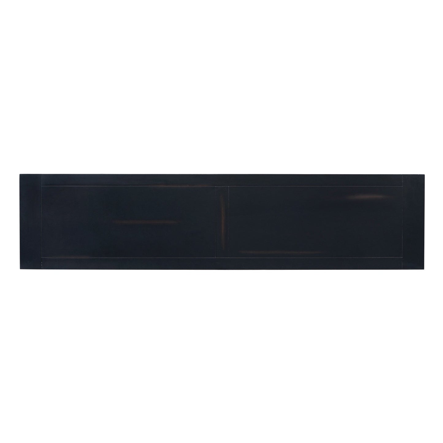 TREXM 63" Long Console Table with Drawers and Shelf