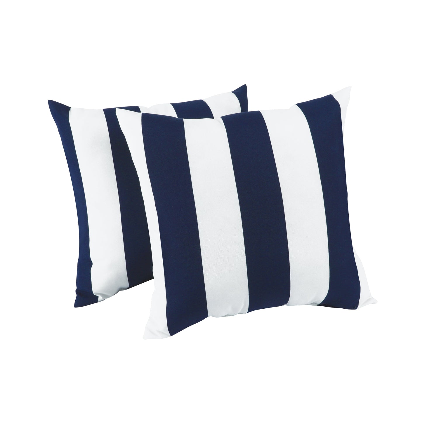 2 Pack Outdoor Throw Pillows, Waterproof & Fade-Resistant (18x18 Inch)