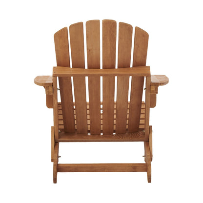 Oversize Wooden Outdoor Folding Adirondack Chair