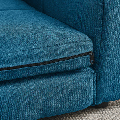 Soft and Comfortable Pet Bed for Big and Oversized Dogs - Dark Blue