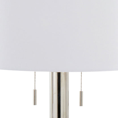 Master 29" Contemporary Metal Table Lamp Set of 2