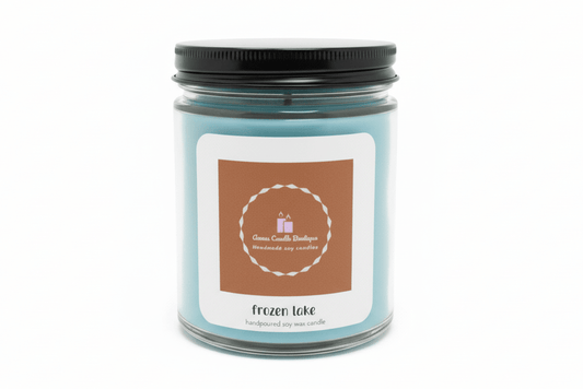 Frozen Lake Candle