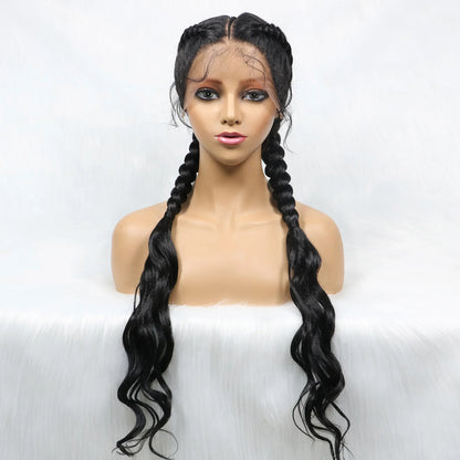 KIMA Double Dutch Braids Wig | Natural Wave Hair & Baby Hair