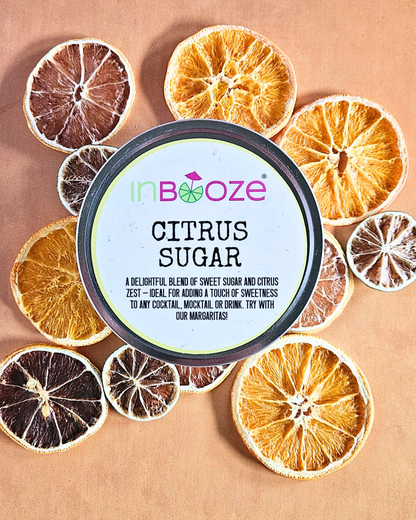 InBooze Cocktail Sugar | Citrus Sugar