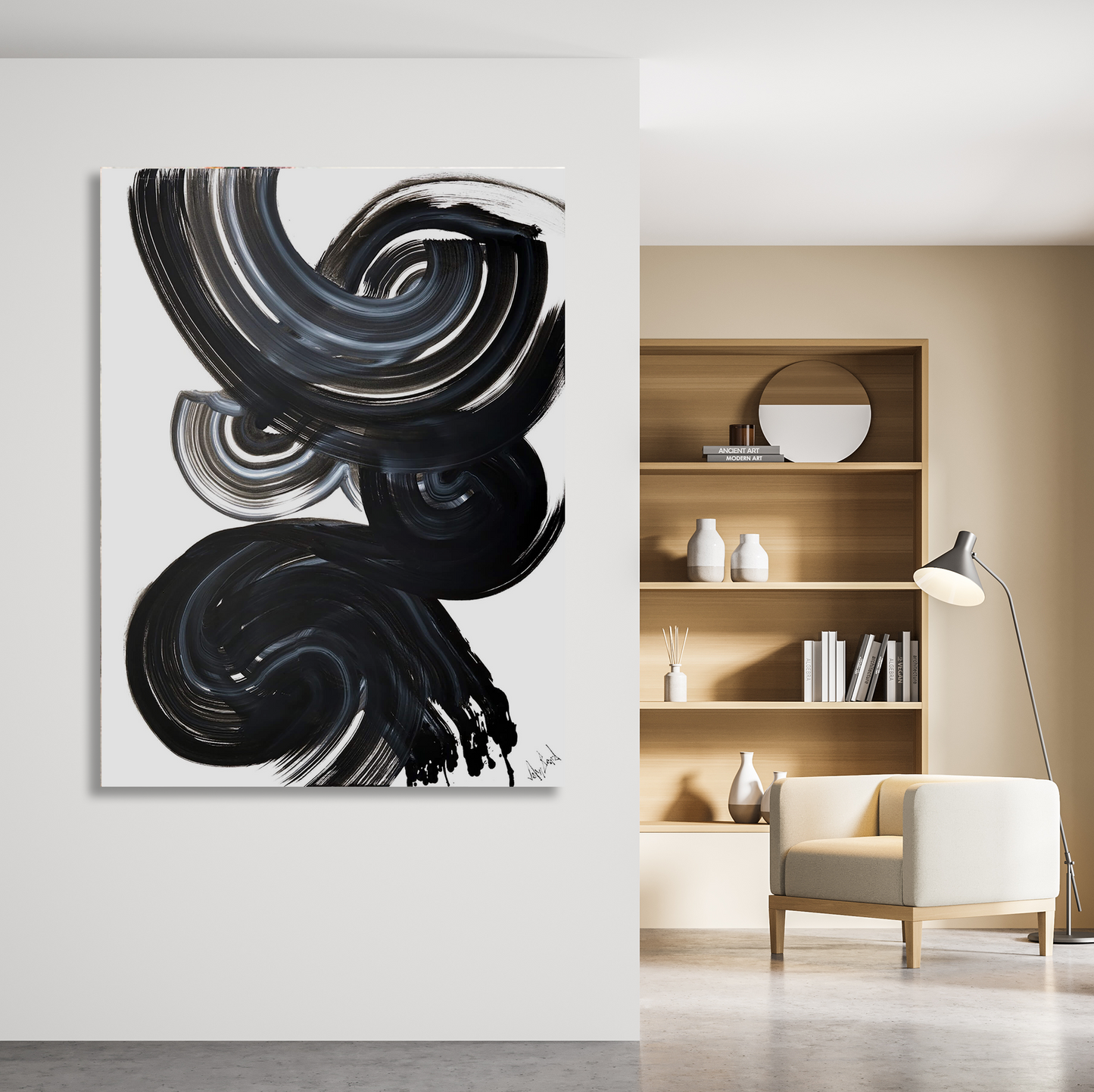 Current I Original by John Beard, 48x60