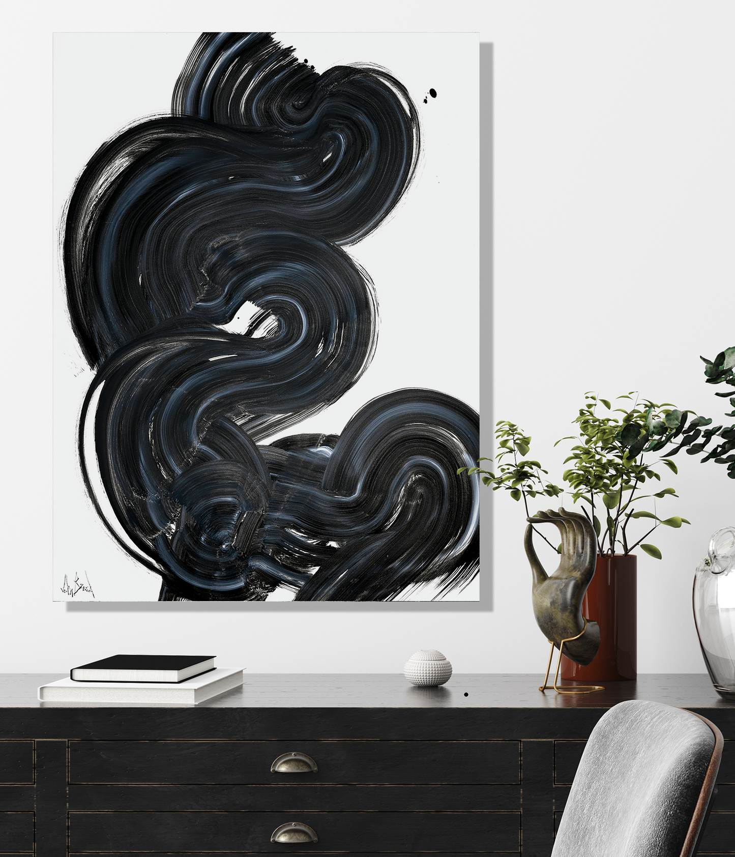 Current II Original by John Beard, 48x60