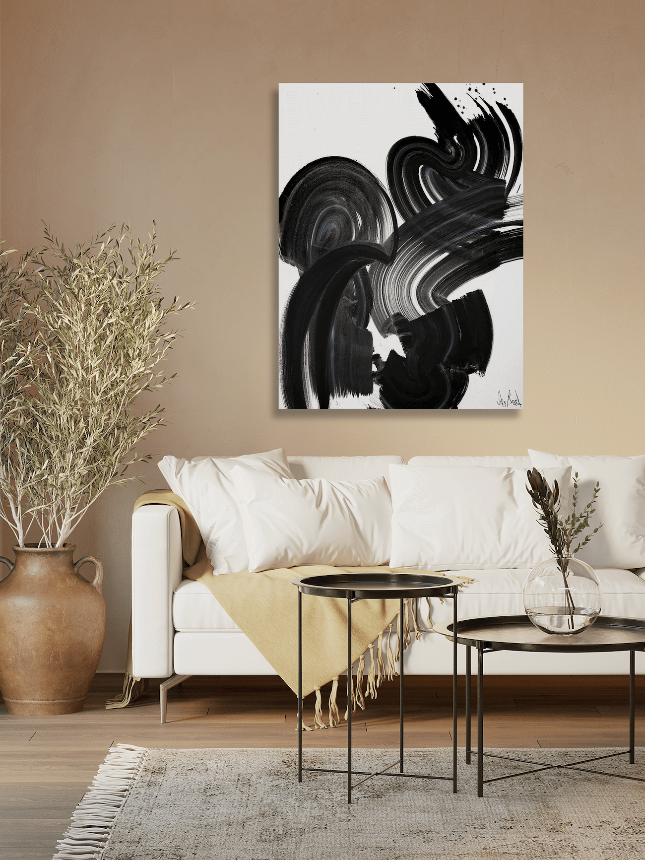 Current III Original by John Beard, 48x60