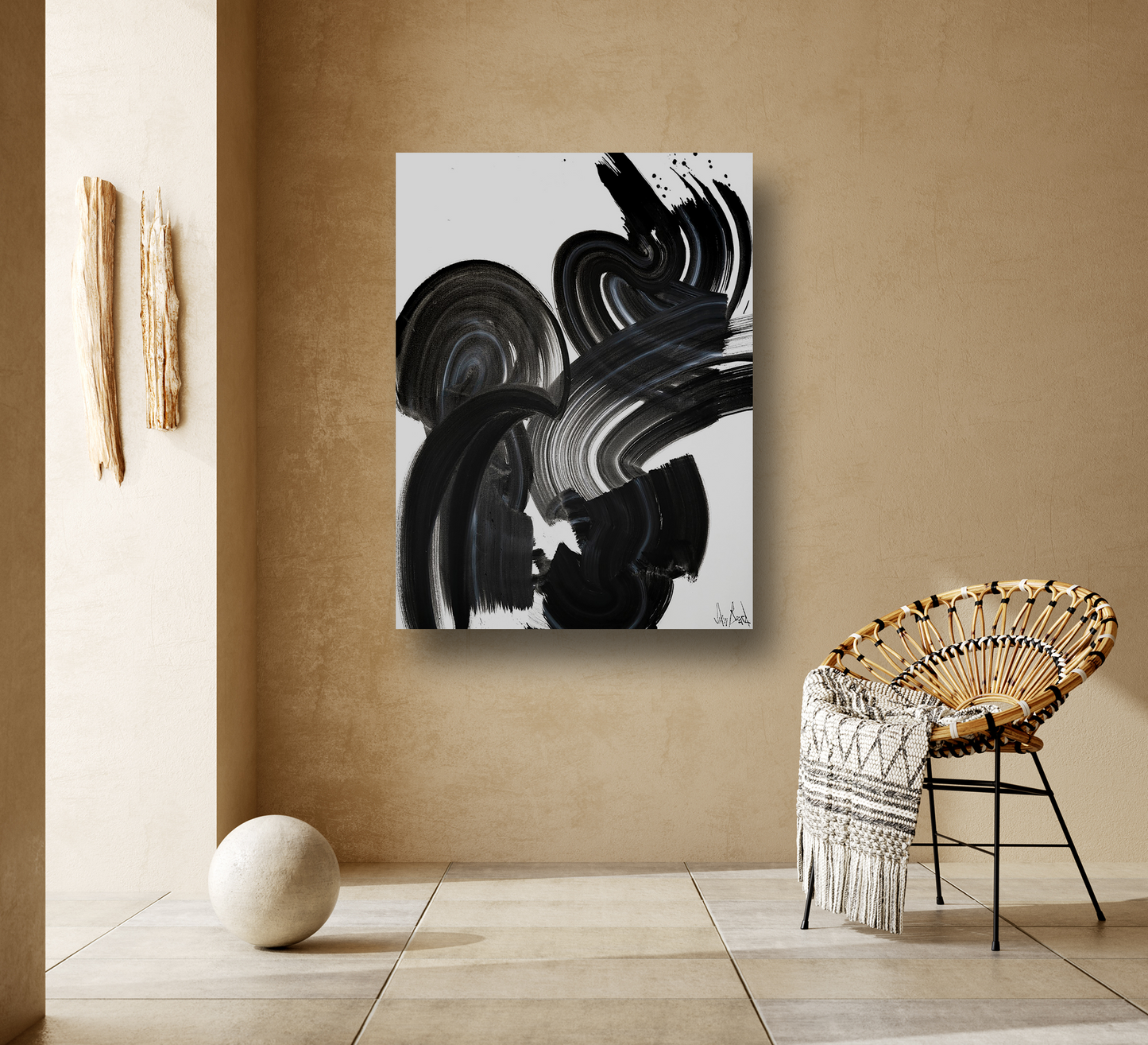Current III Original by John Beard, 48x60