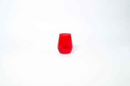 Cherry Red - Colored Wine Glass