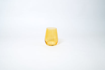 Sunshine Yellow - Colored Wine Glass