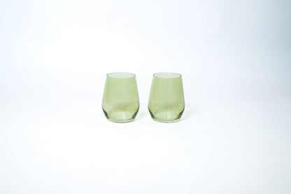 Matcha Green - Colored Wine Glass