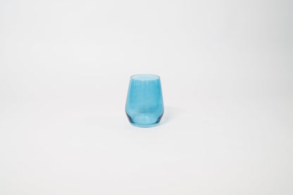 Blue Lagoon - Colored Wine Glass