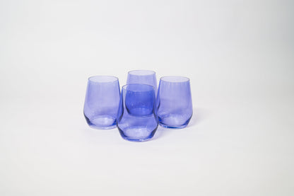 Veri Peri Purple - Colored Wine Glass