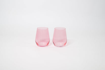 Bubblegum Pink - Colored Wine Glass