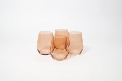Brown Sugar - Colored Wine Glass