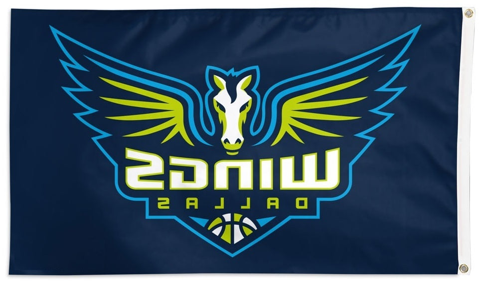 Dallas Wings Flag 3x5 Logo