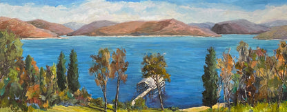 Cabin View Original by John Beard, 30x76