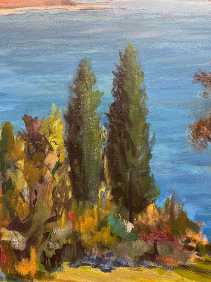 Cabin View Original by John Beard, 30x76