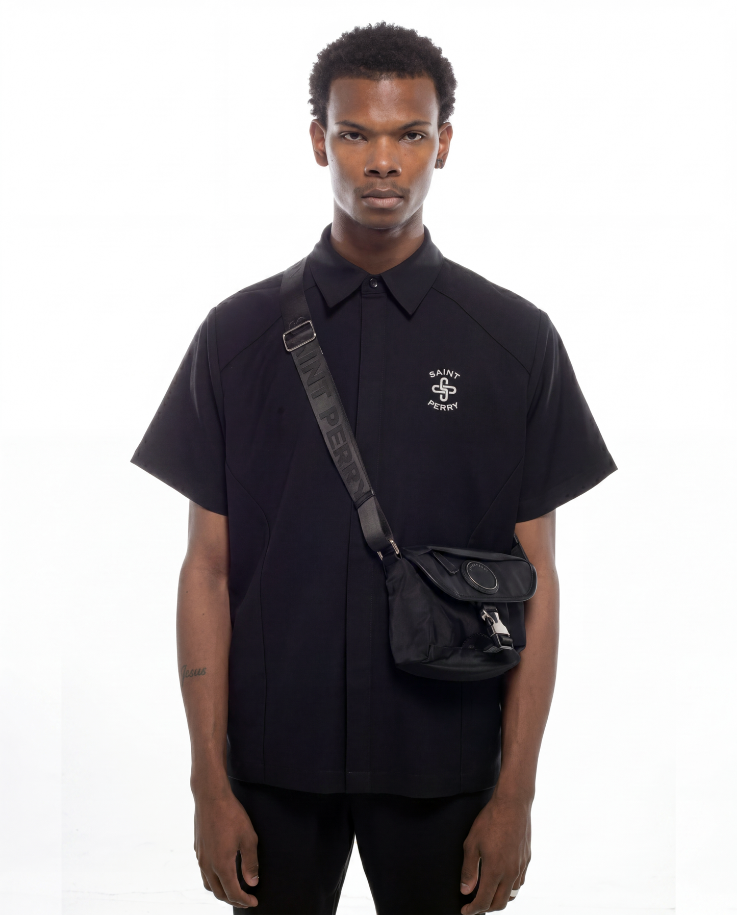 Wool Shirt - Black