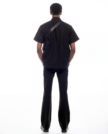 Wool Shirt - Black
