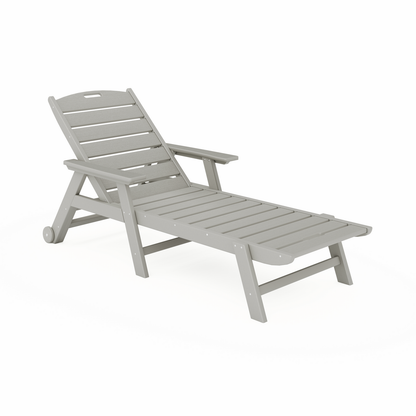 SoPoly Flat Chaise Lounge
