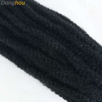 18" Marley Hair for Braids | Afro Kinky Ombre Braiding Hair | Kanekalon Extensions | 30 Strands/Pack