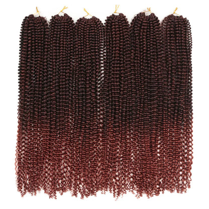 30" Passion Twist Crochet Hair - Ombre - Pre-Looped - 16 Strands/Pack - Synthetic