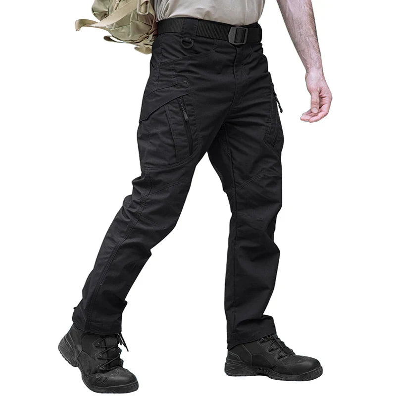 Zipper Pockets Pants Safari Clothing , Hiking Combat Trousers, Work Pants.
