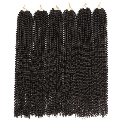 30" Passion Twist Crochet Hair - Ombre - Pre-Looped - 16 Strands/Pack - Synthetic