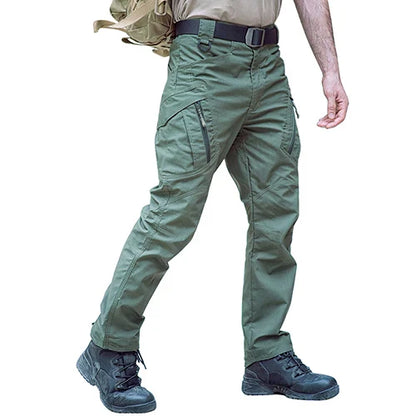 Zipper Pockets Pants Safari Clothing , Hiking Combat Trousers, Work Pants.