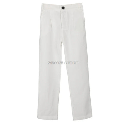 School Boys Formal Trousers, Children Kids Birthday, Wedding, Big Boys Pants 2-12T.