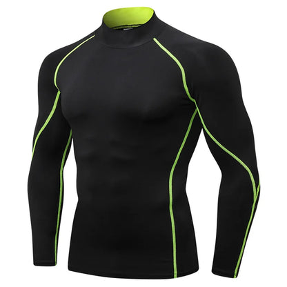 Thermal Underwear Sets Men High Collar Winter Long Johns
