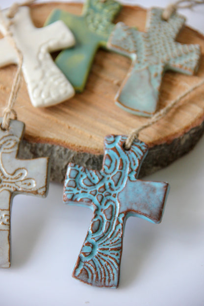 Flared Cross Ornament