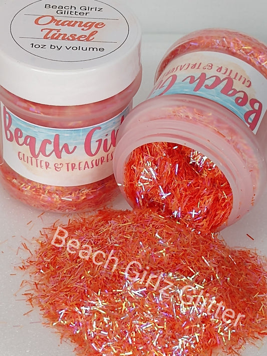 Orange Tinsel