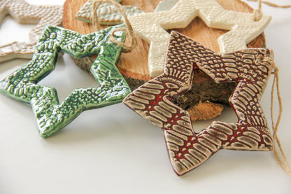 Cutout Star Ornament