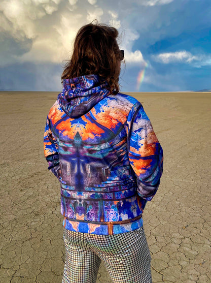 Transcendent Athletic Zip Up Hoodie