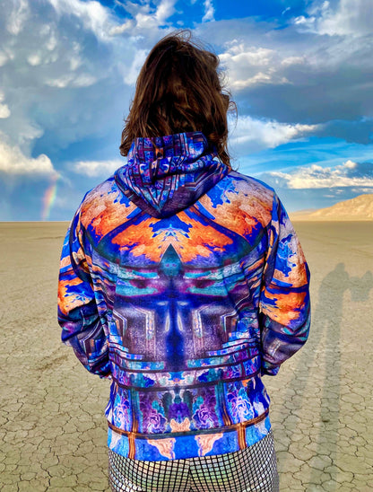 Transcendent Athletic Zip Up Hoodie