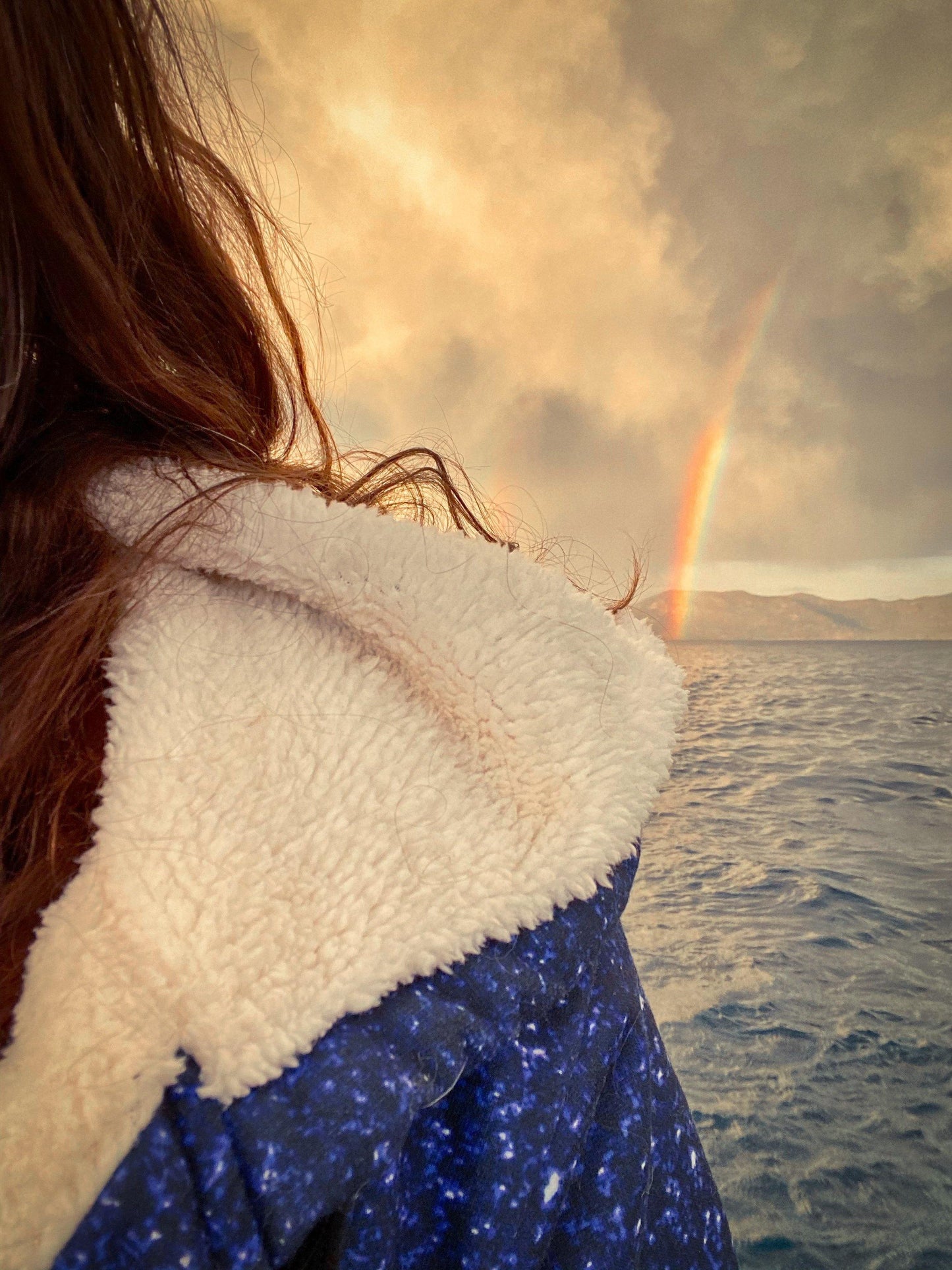 Galaxy Premium Sherpa Lined Zip Hoodie