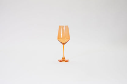 Creamsicle - Stemless Colored Wine Glass
