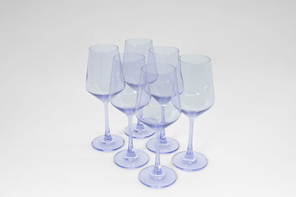 Lady Lavender - Colored Wine Glass