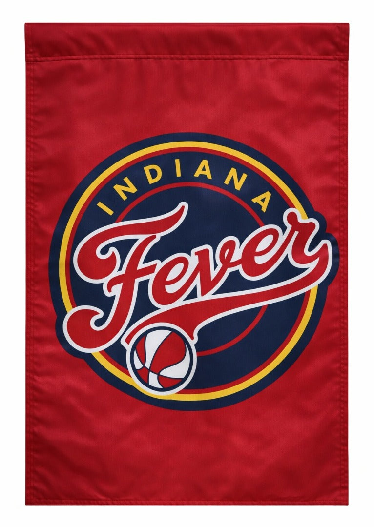 Indiana Fever 2 Sided Red Banner