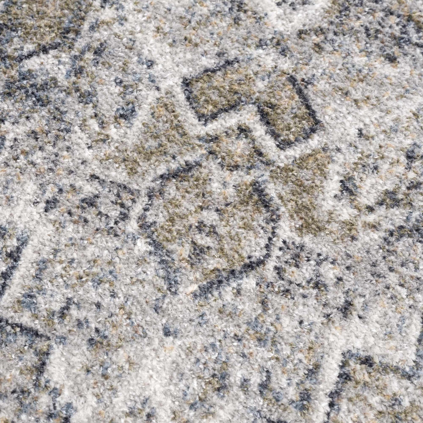 Hera Olive Boutique Washable Rug