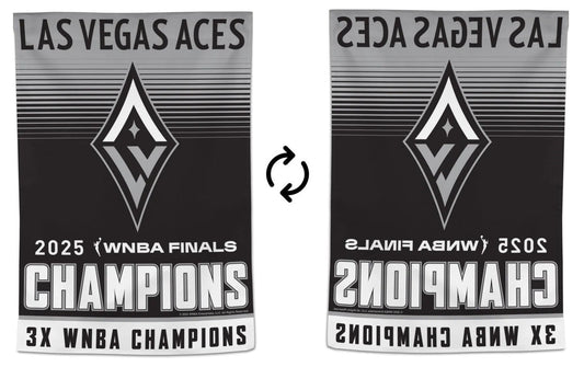 Las Vegas Aces House Flag – 2025 Champions Vertical Banner