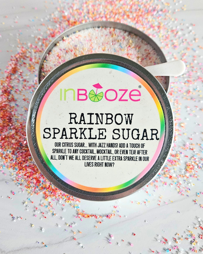 InBooze Cocktail Sugar | Rainbow Sparkle
