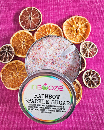 InBooze Cocktail Sugar | Rainbow Sparkle