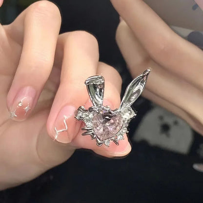 New Arrived Romantic Lovely Pink Bowknot Design, Female Exquisite Jewelry.