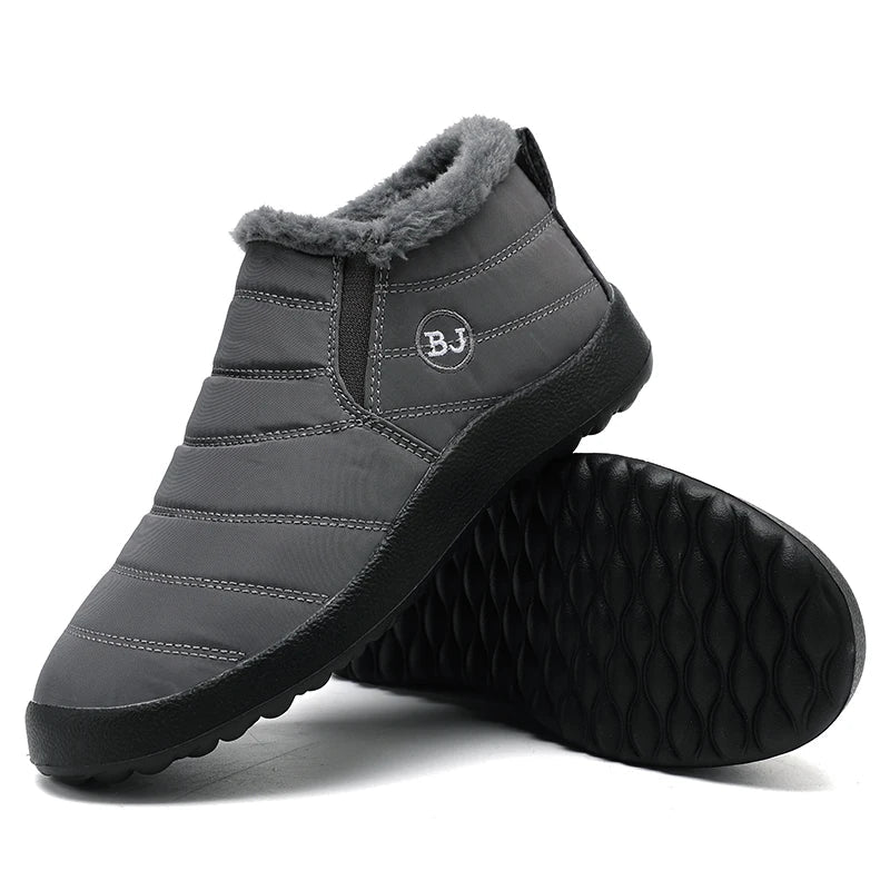 Women Boots with Plush Platform, Waterproof Fashionable Boots for Women.