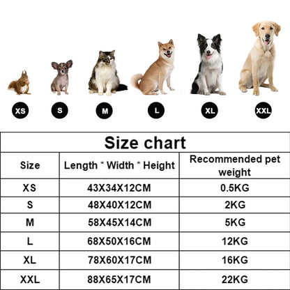Bed for Dog, Cat, Pet  Plush Kennel, Medium, Small Dog Sofa Bed Cushion, Pet Calming Dog Bed .